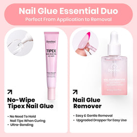 beetles Gel Nail Remover close-up label highlighting gentle formula