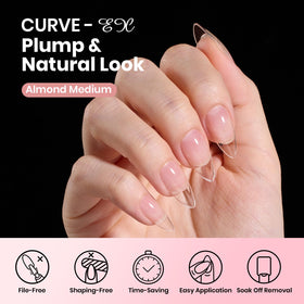 Beetles Gel Polish pre-numbered size chart showing organized fit benefit
