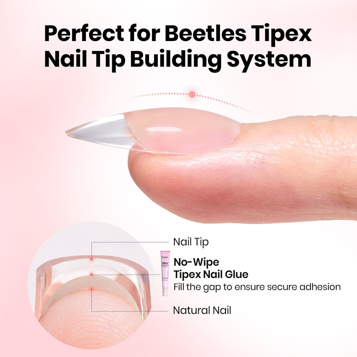 beetles Gel Nail kit layout with tools showing complete system convenience