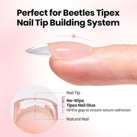 beetles Gel Nail kit layout with tools showing complete system convenience