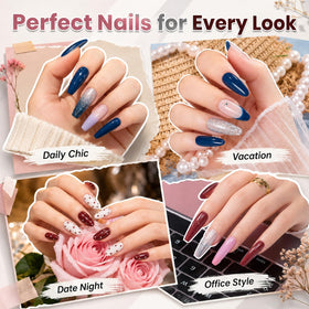 beetles glitter shades swatched on nail tips for sparkle effect
