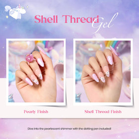 beetles glossy top coat shine swatch highlighting high-gloss protective finish