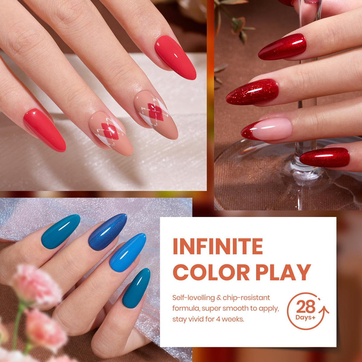 beetles glossy top coat on nails showing high-shine, long-lasting finish