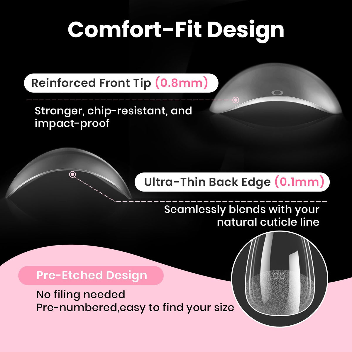 beetles hands-free glue gel tube highlighting strong adhesion for long-lasting nail tips