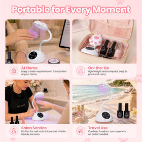 beetles Type-C port and battery compartment highlighting rechargeable convenience