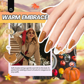 beetles home manicure lifestyle scene showing kit use and salon results