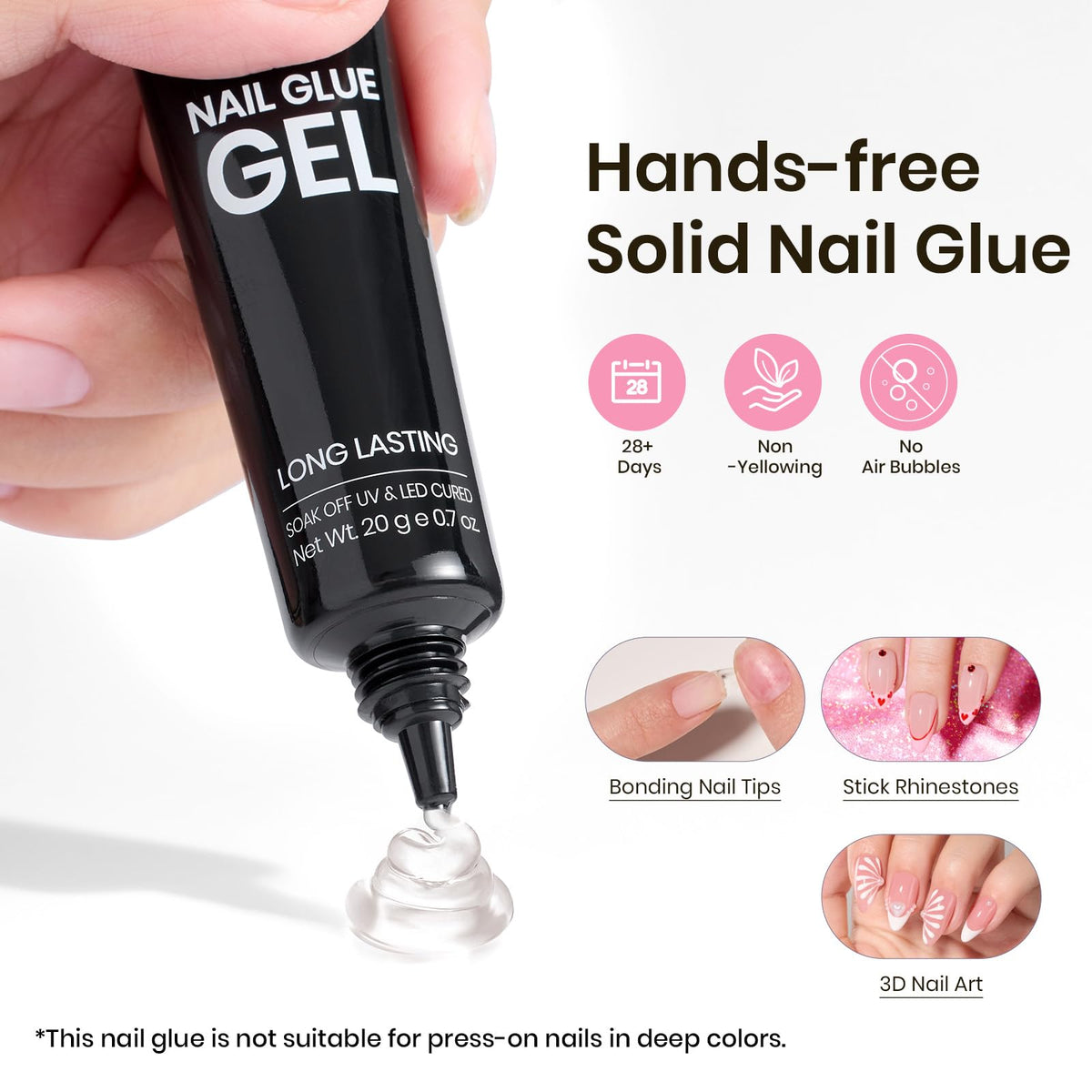 beetles Gel Polish application scene showing tip placement and tidy results