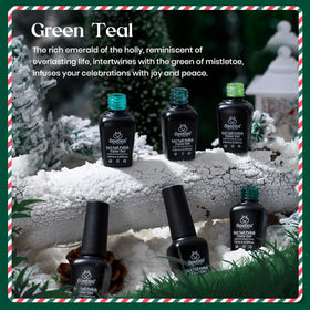 Beetles applied on a hand model in a home salon scene showing salon-quality cured shine
