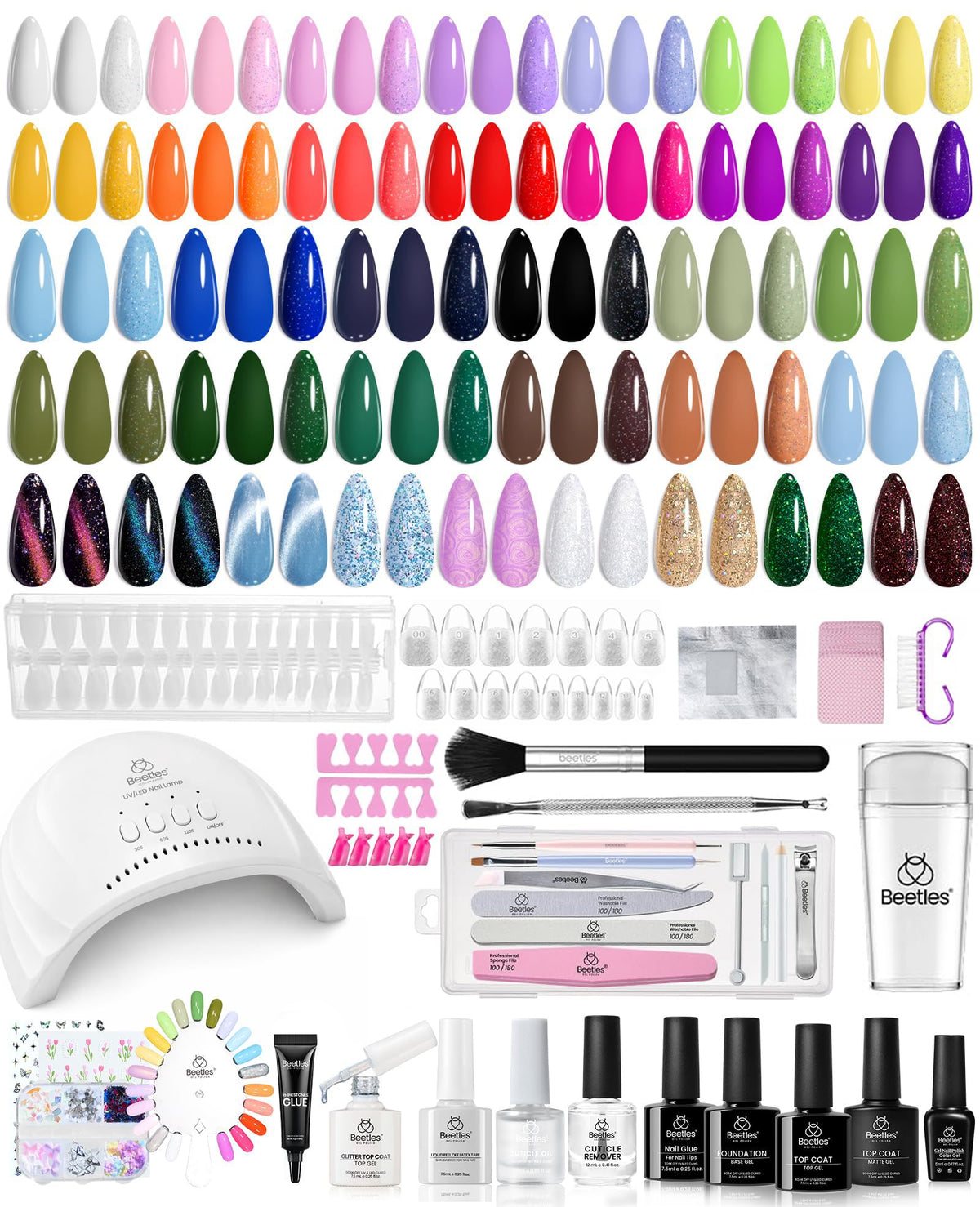beetles kit front packaging showing complete set and tidy storage benefit