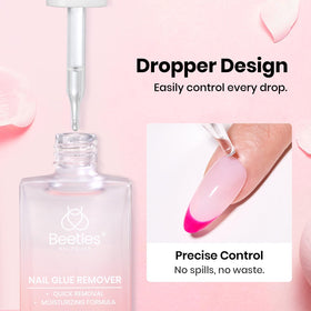 beetles Gel Kit held in hand showing compact travel-friendly size