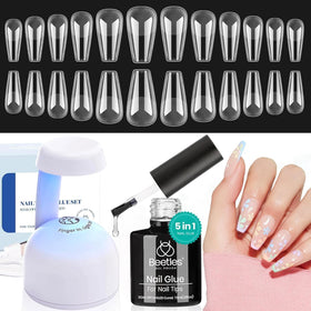 beetles Gel Polish staged DIY manicure lifestyle shot showing at-home salon experience benefit