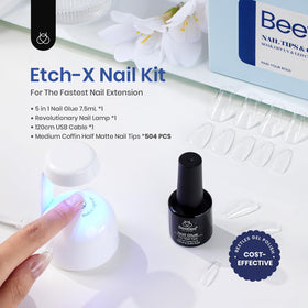 beetles Gel Polish LED lamp with USB cable highlighting portability and fast curing benefit