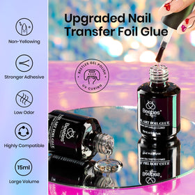 beetles gel polish finished glossy manicure in lifestyle setting for party-ready nails