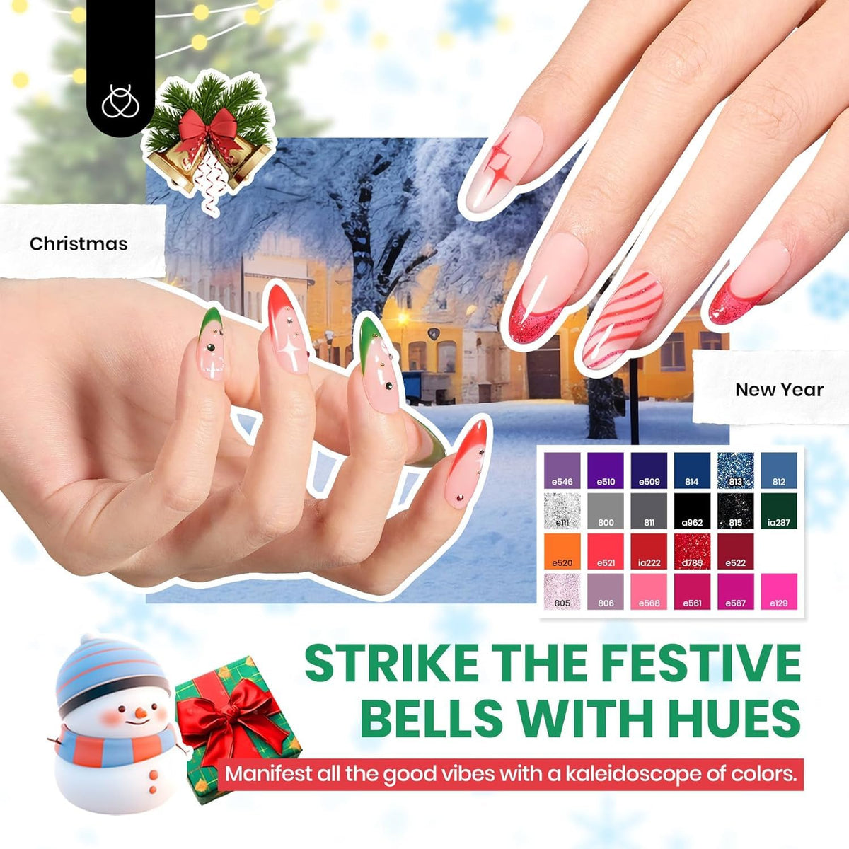 beetles lifestyle manicure scene of finished nails demonstrating salon-quality shiny results