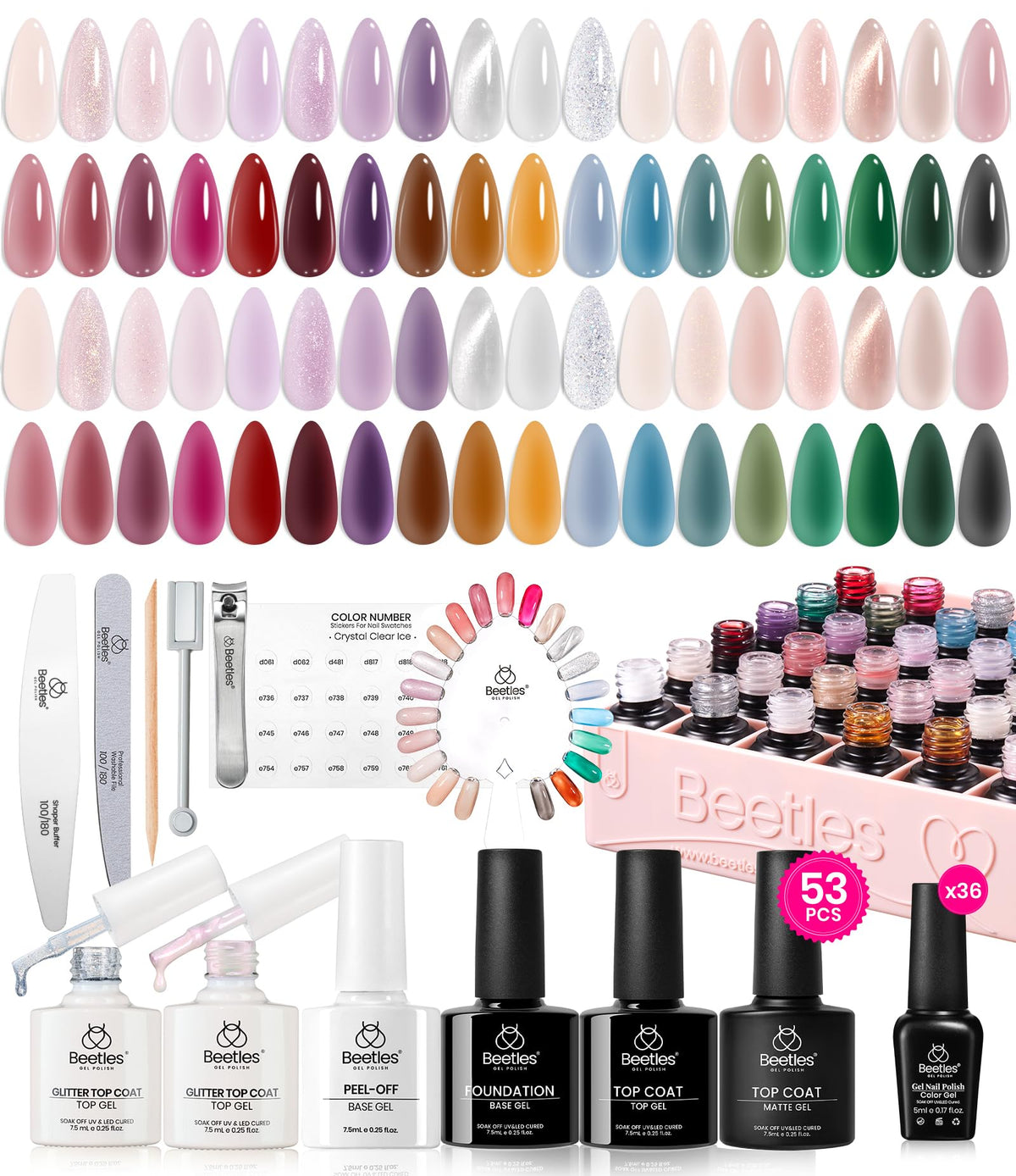 beetles lifestyle manicure scene hands showing finished jelly nails and wearable style
