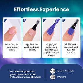 beetles lifestyle party setting nails showing long-lasting glossy shine