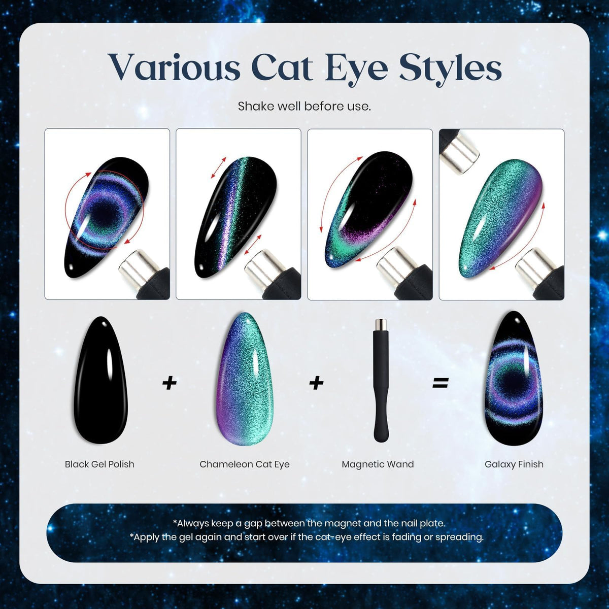 Beetles finished manicure lifestyle shot displaying high-shine, multidimensional nails