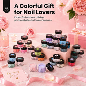 beetles summer manicure lifestyle scene, showcases bright seasonal nail styles