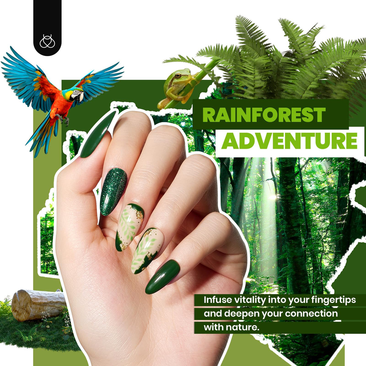 Beetles lifestyle summer pastel manicure on hands to show finished salon-style look