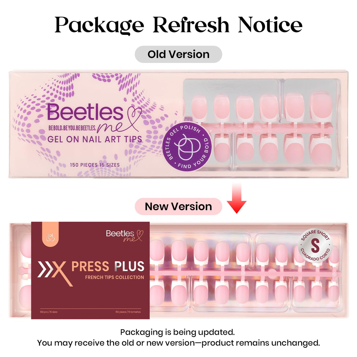 Beetles nails worn with daytime outfit showing polished look and confidence