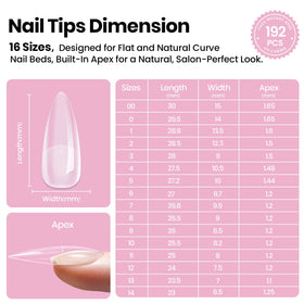 beetles lifestyle image wearing medium stiletto gloss nails