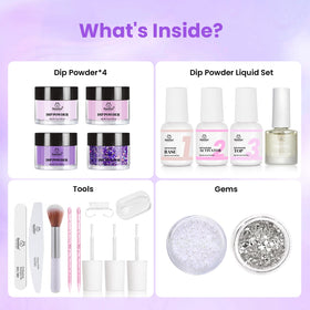 Beetles base top activator bottles with brushes demonstrating easy application