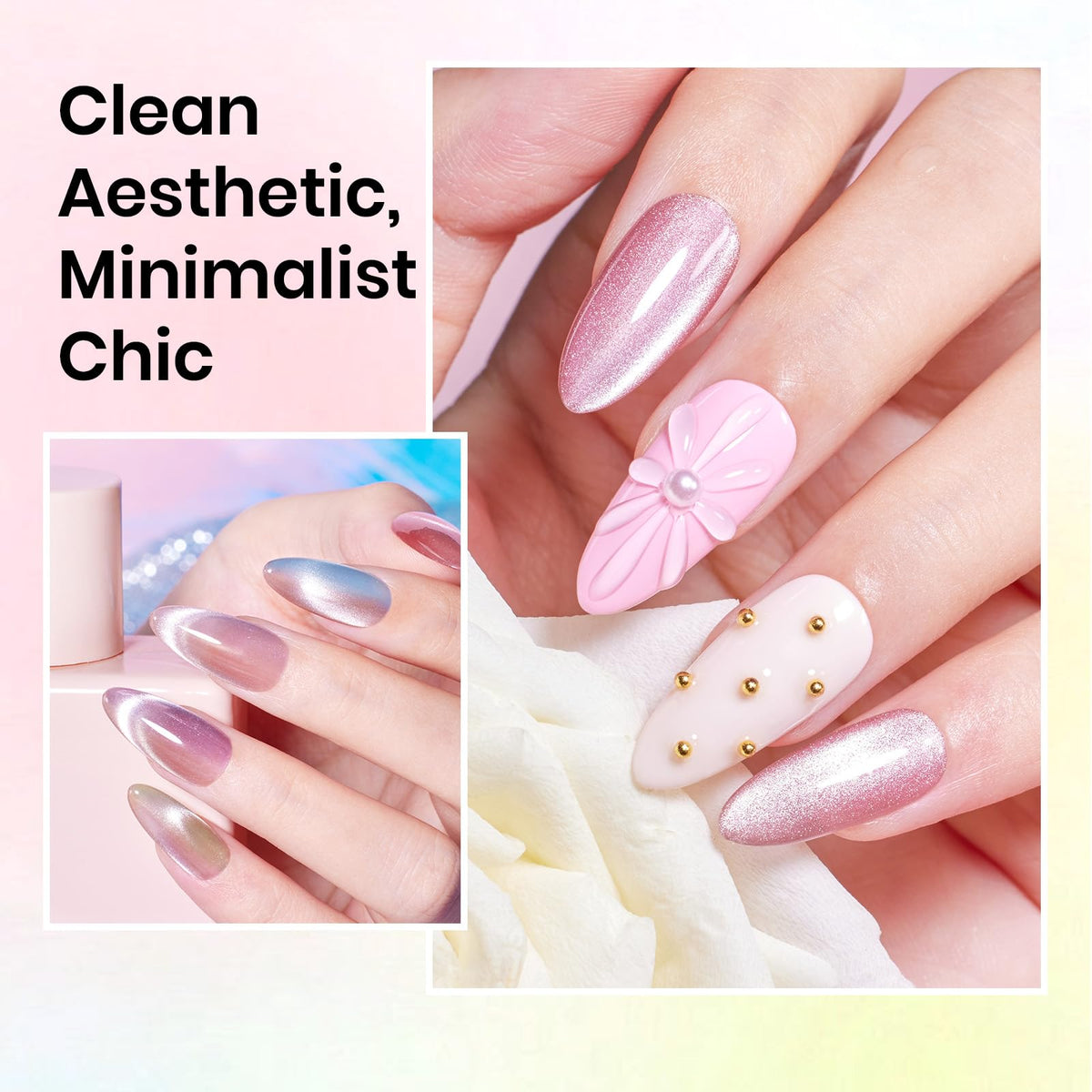 beetles magnet with polish demonstrating how to create the cat-eye effect quickly and easily