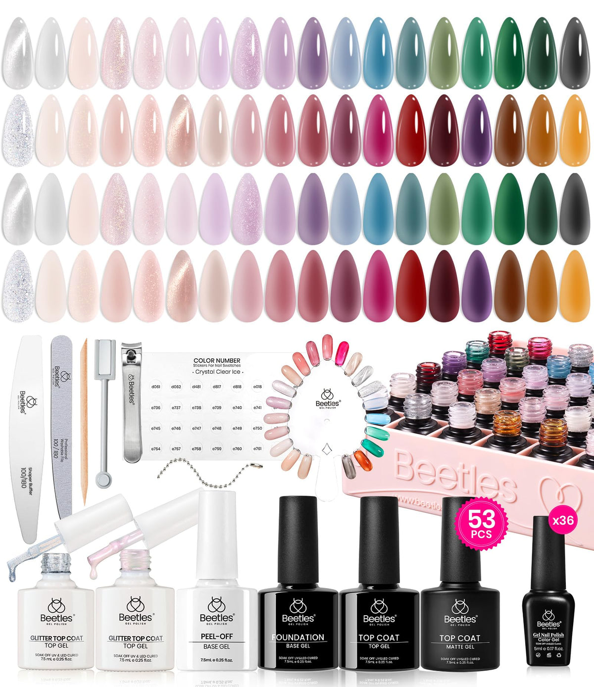 beetles manicure lifestyle shot showing finished nails and wearable looks benefit