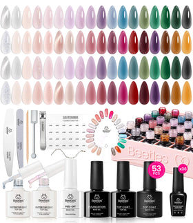 beetles manicure lifestyle shot showing finished nails and wearable looks benefit