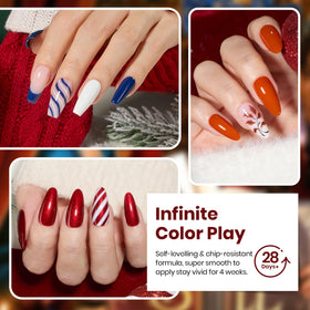 beetles gel polish matte and gloss comparison displaying two finishes to visualize final look options