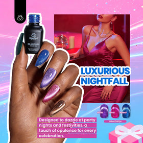 beetles matte topcoat detail on nail illustrating soft finish and long-lasting wear