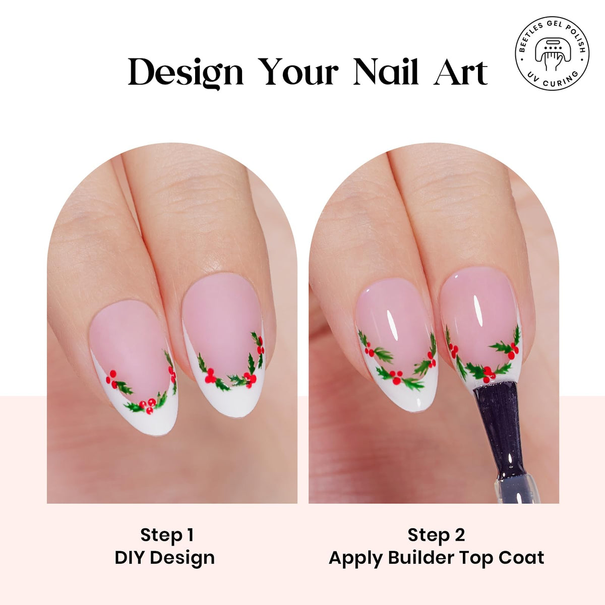beetles mini lamp curing nails showing quick-dry benefit for time-saving