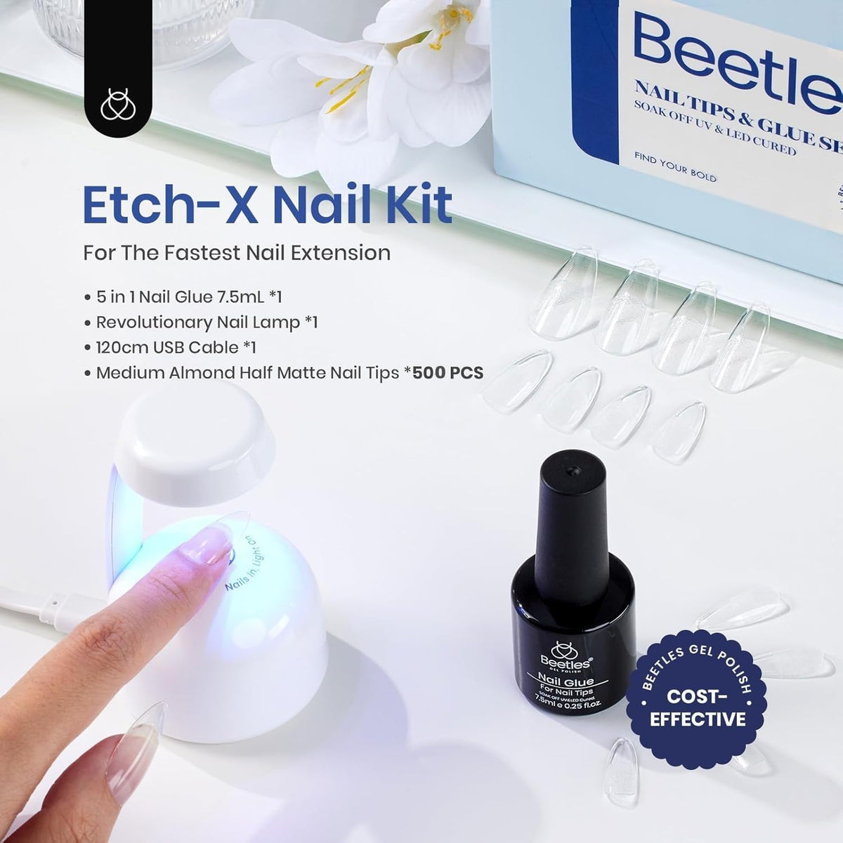 beetles mini lamp powered cure demonstrating fast portable curing benefit