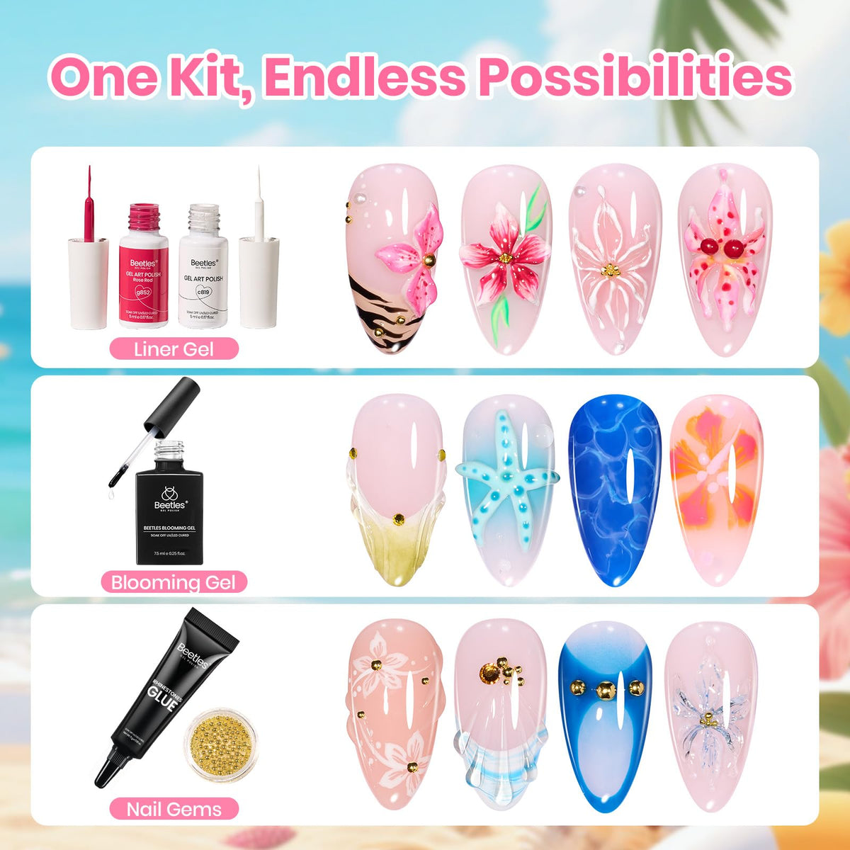 beetles gel polish mini lamp curing a nail to set sculpted designs quickly