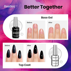 beetles nail application in salon illustrating professional use and fast LED curing