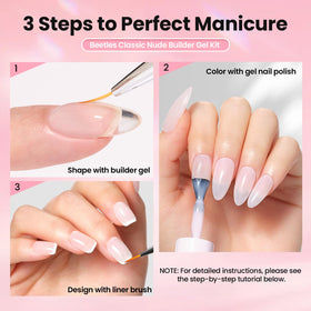 beetles nail art brush detail for accurate cuticle lines and fine designs