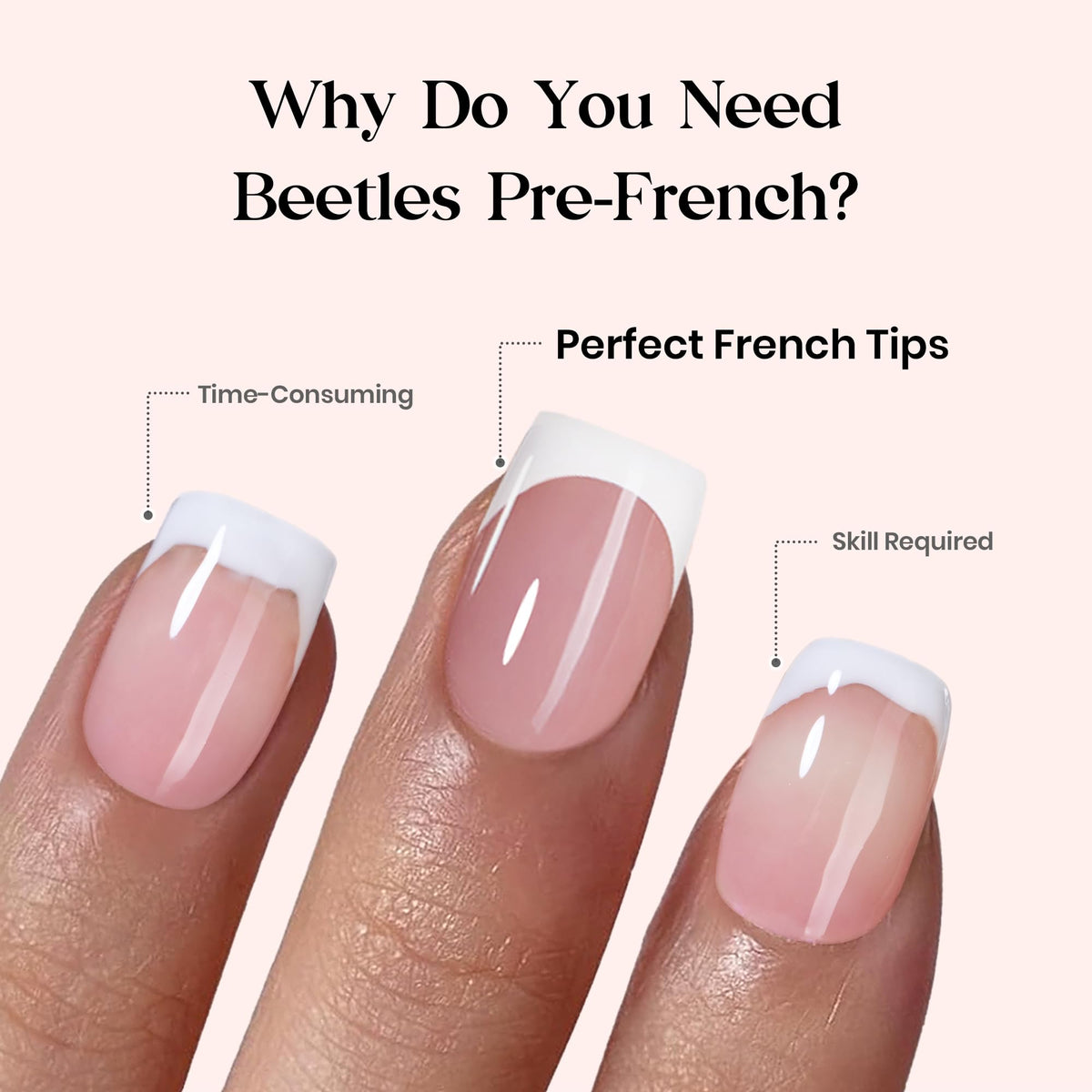 beetles customized nail art on set demonstrating decoration possibilities