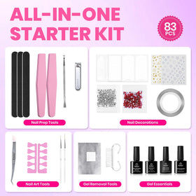 Beetles Gel Polish nail tools laid out for precise application and removal