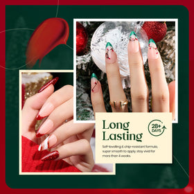 beetles Gel Polish applied on nails in use showing salon-quality shine and style