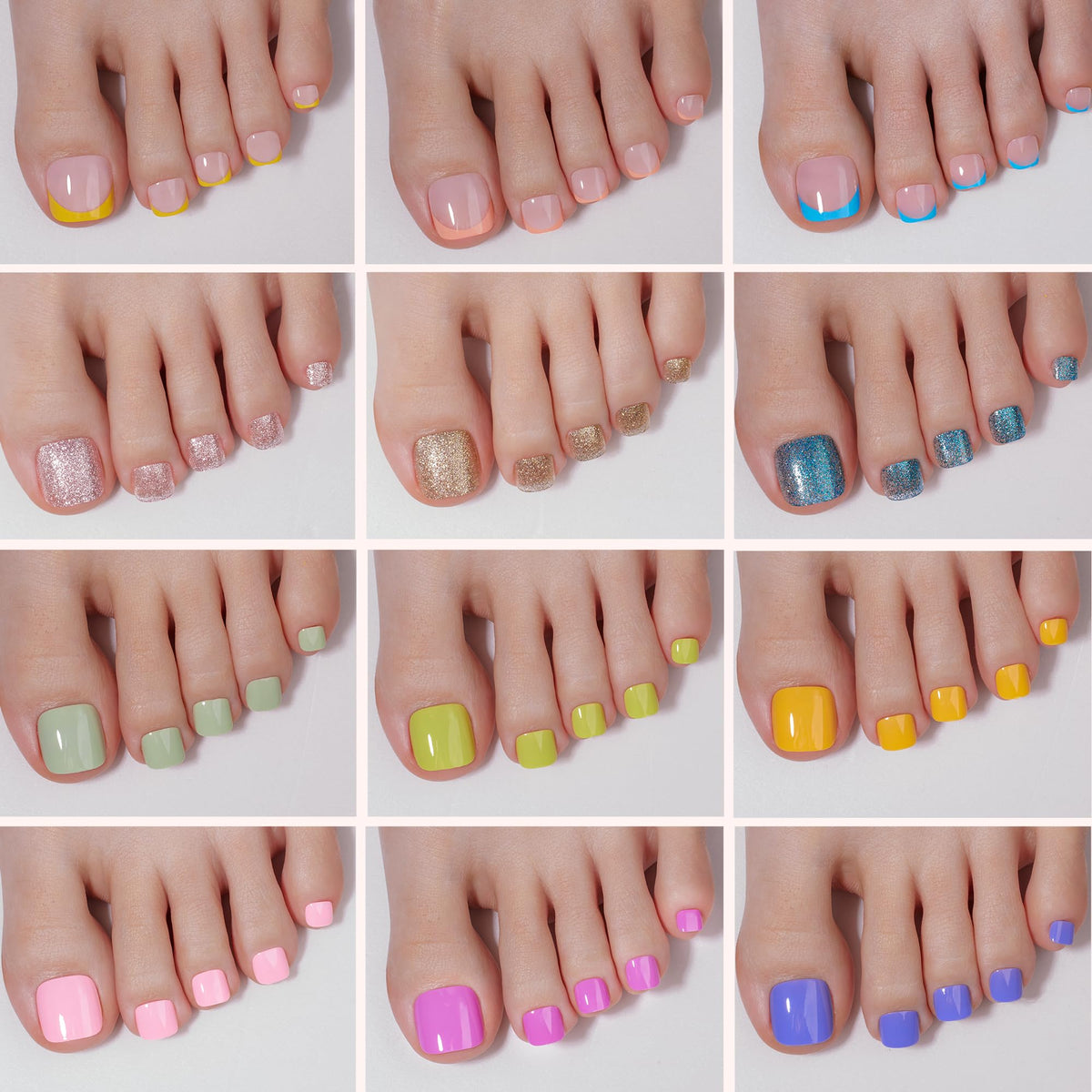 beetles worn on toes in sandals demonstrating natural look and comfort