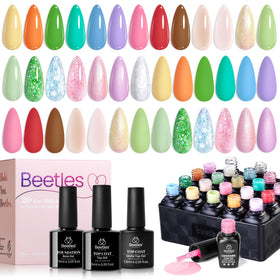 beetles Gel Polish organizer in drawer showing tidy storage benefit