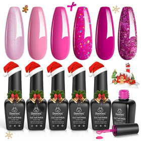beetles Gel Polish gift box styled with ribbon showing presentable packaging and gifting benefit