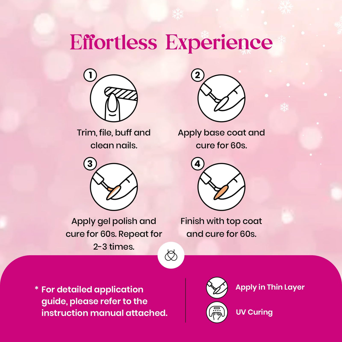 beetles Gel Polish in salon setting with manicured hands showing salon-finish benefit