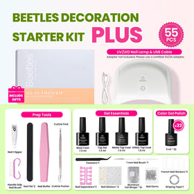 beetles polish brush stroke showing smooth application for streak-free color