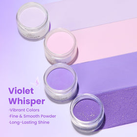 Beetles dip powder close-up highlighting smooth texture and color payoff