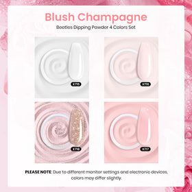 beetles gel polish open powder jars showing fine texture for smooth coverage benefit consistent finish