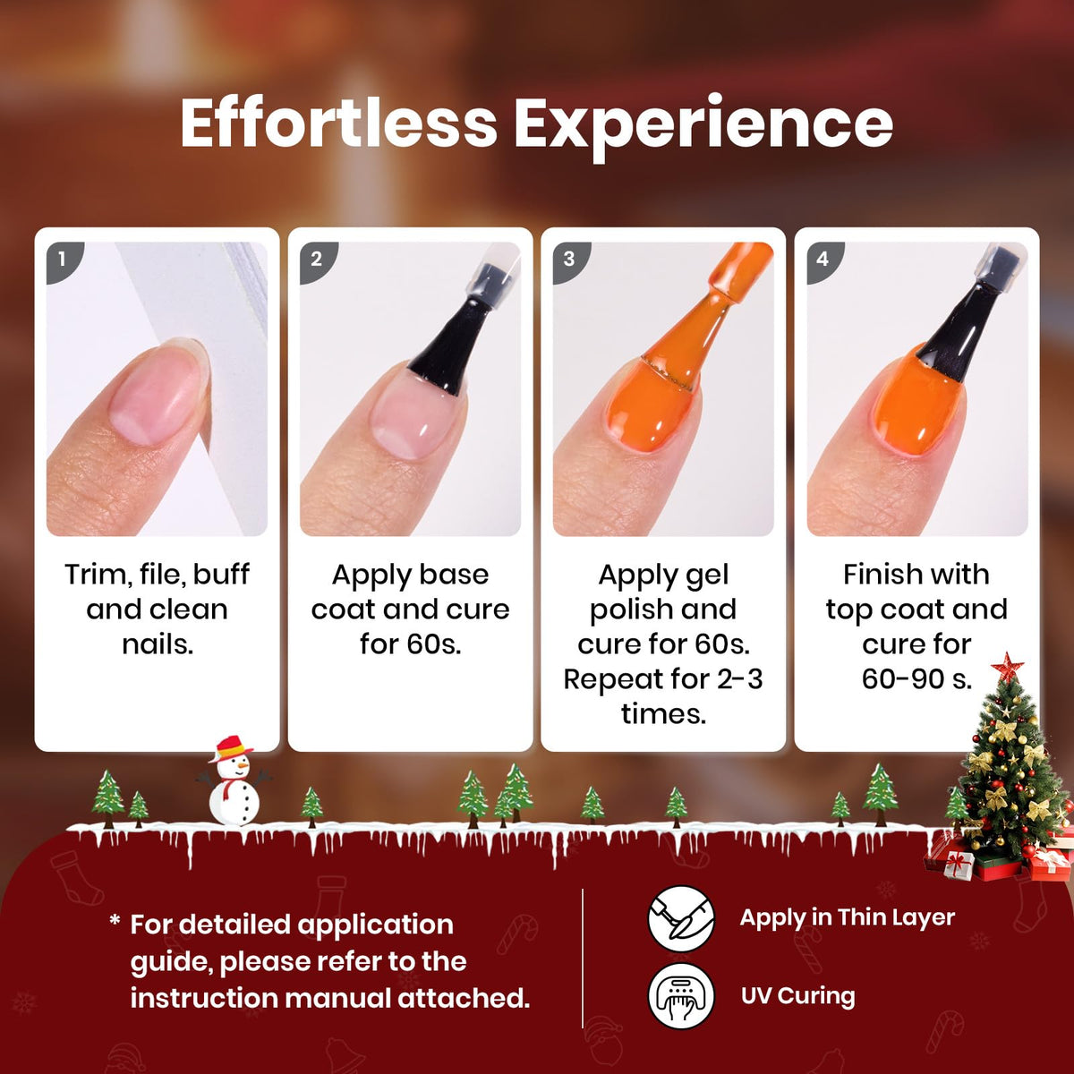 beetles gel polish size comparison with hand showing mini bottles are travel-friendly and convenient