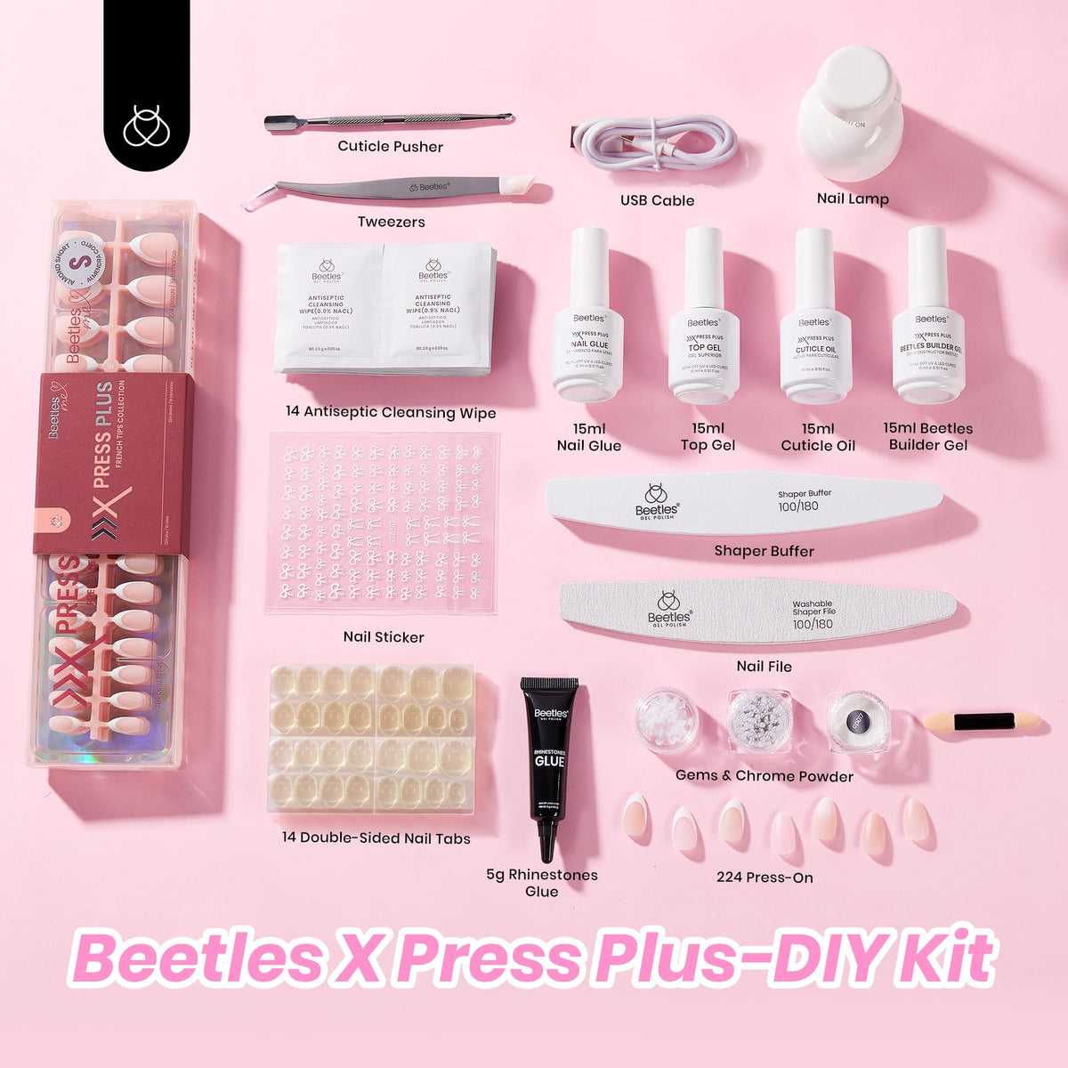 beetles nail tip next to coin for scale benefit shows compact sizing