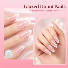 beetles sheer pink gel polish close detail for natural base finish