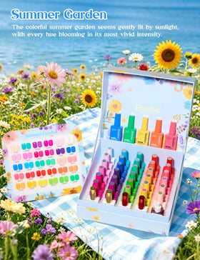 beetles bottles next to ruler showing compact kit size and portability